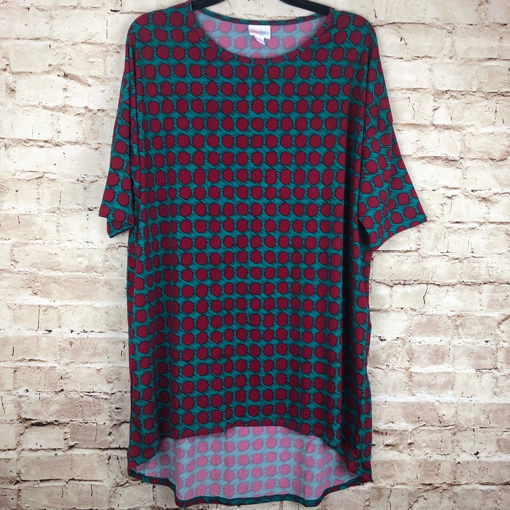 LulaRoe Irma Tunic M Christmas